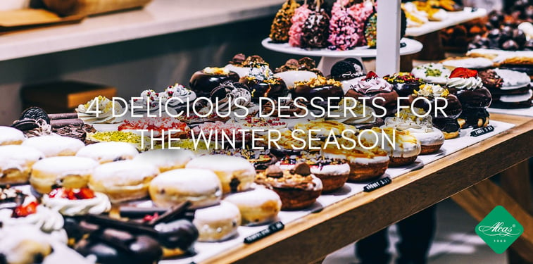 4 DELICIOUS DESSERTS FOR THE WINTER SEASON