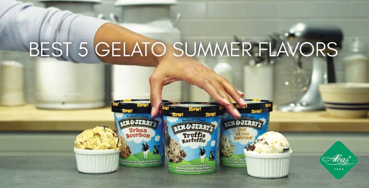 BEST 5 GELATO SUMMER FLAVORS