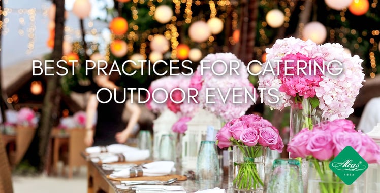 BEST PRACTICES FOR CATERING OUTDOOR EVENTS