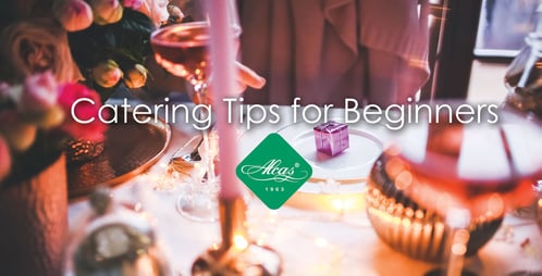 CATERING TIPS FOR BEGINNERS