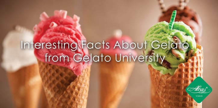  FACTS ABOUT GELATO FROM GELATO UNIVERSITY