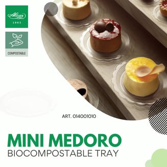 Mini Medoro biocompostable tray-thumb